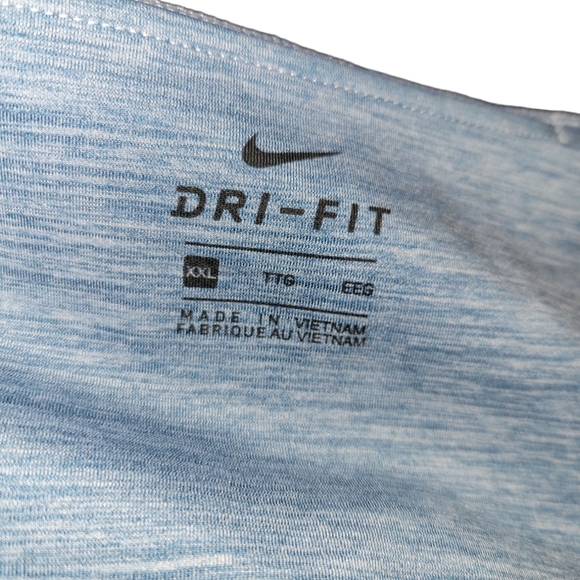 Nike, Performance Training Crop Leggings, Dri-Fit, Stretch, Women's size XXL, Bl - Picture 3 of 3